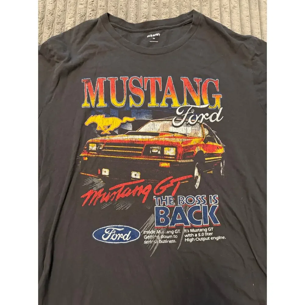 Ford Mustang Old Navy T-Shirt Men’s Size XXL